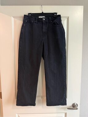 Abercrombie & Fitch Men's Black Straight Jeans